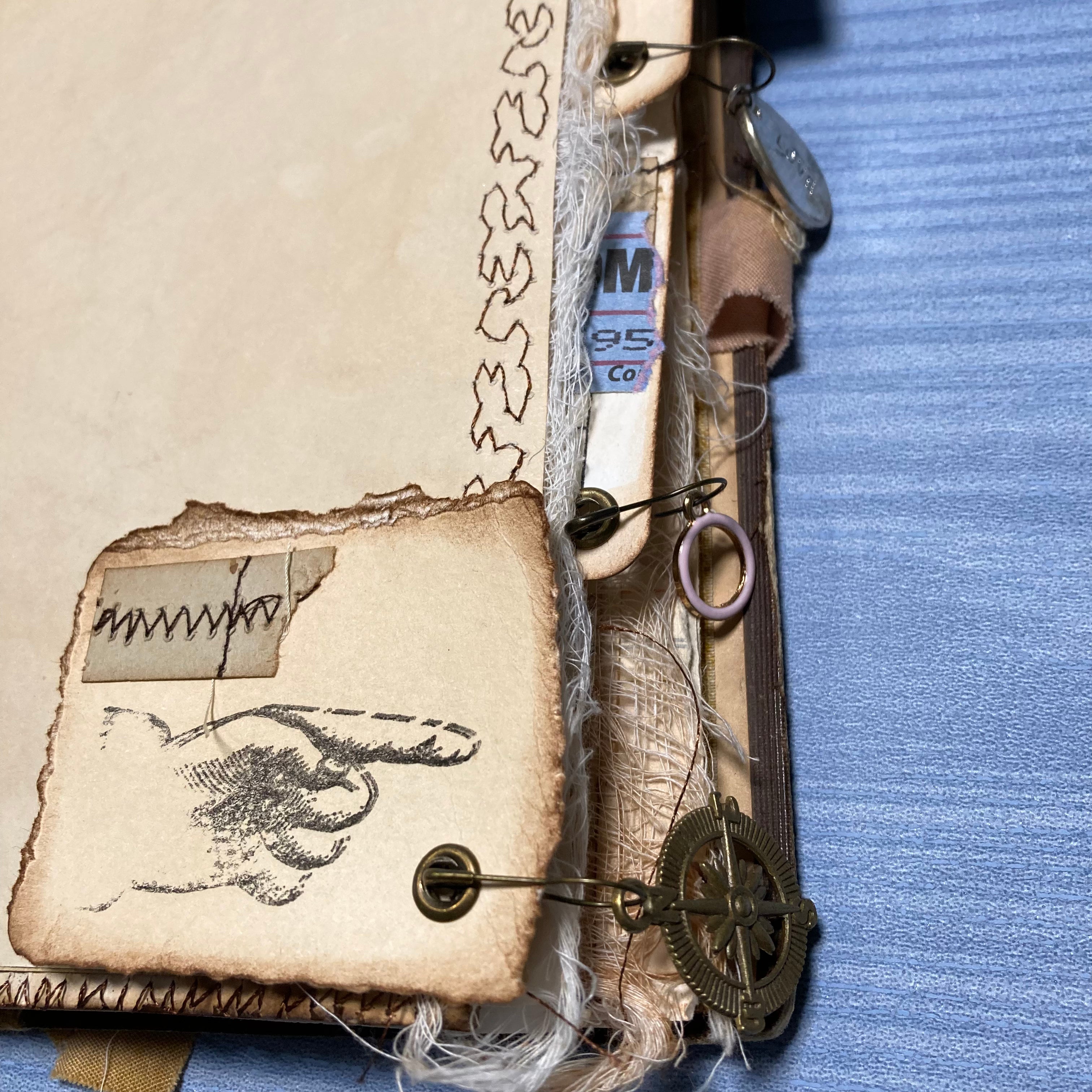 Ephemera Tags for Junk Journals, Embellishments, Gift Tags, Vintage Style, Handmade