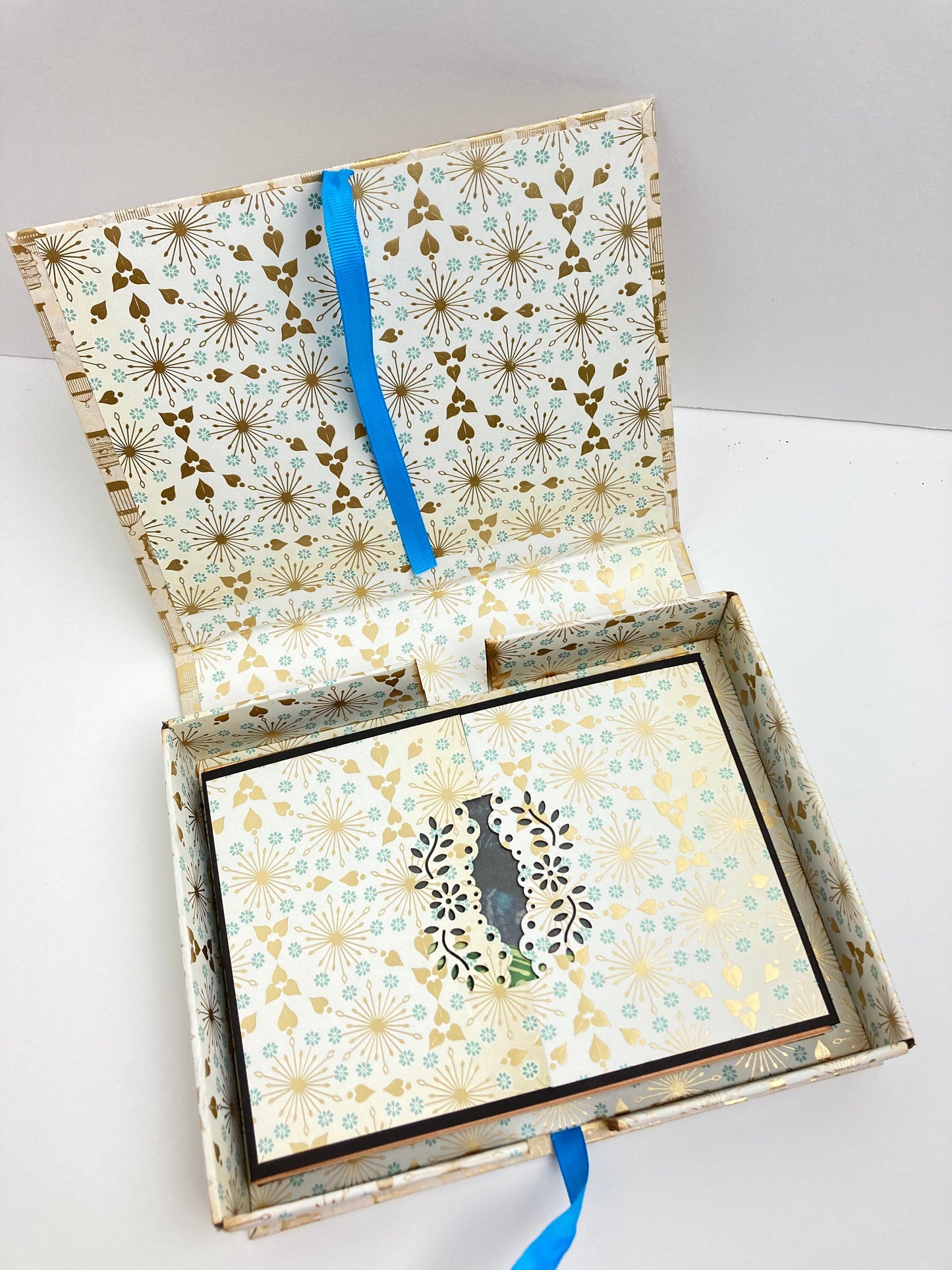 Mini Album Made from Envelopes, in Gift Box, Memory Keeping, Photo Album