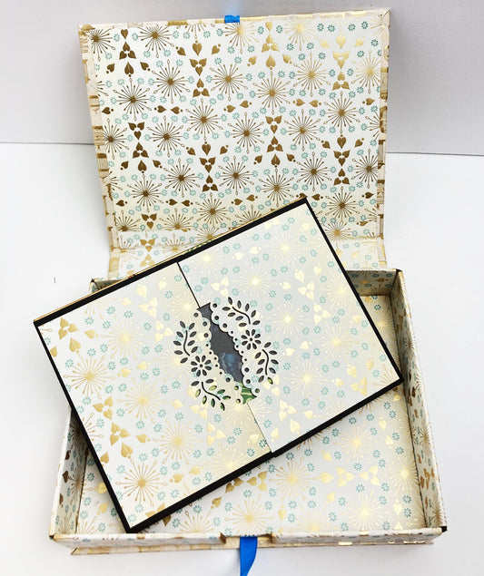 Mini Album Made from Envelopes, in Gift Box, Memory Keeping, Photo Album