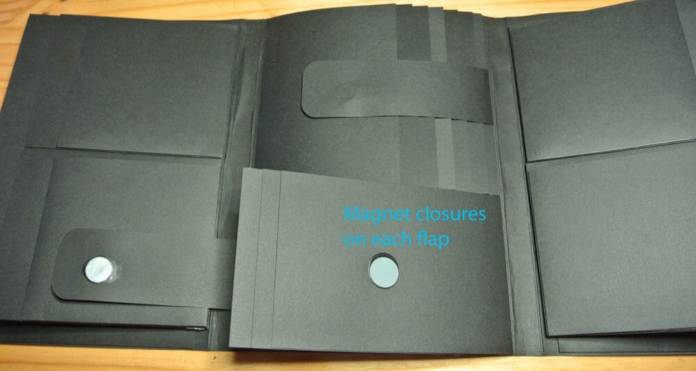 Mini Album Recipe Holder, Accommodates (24) Recipe Cards or 4x6 Photos | You Decorate It