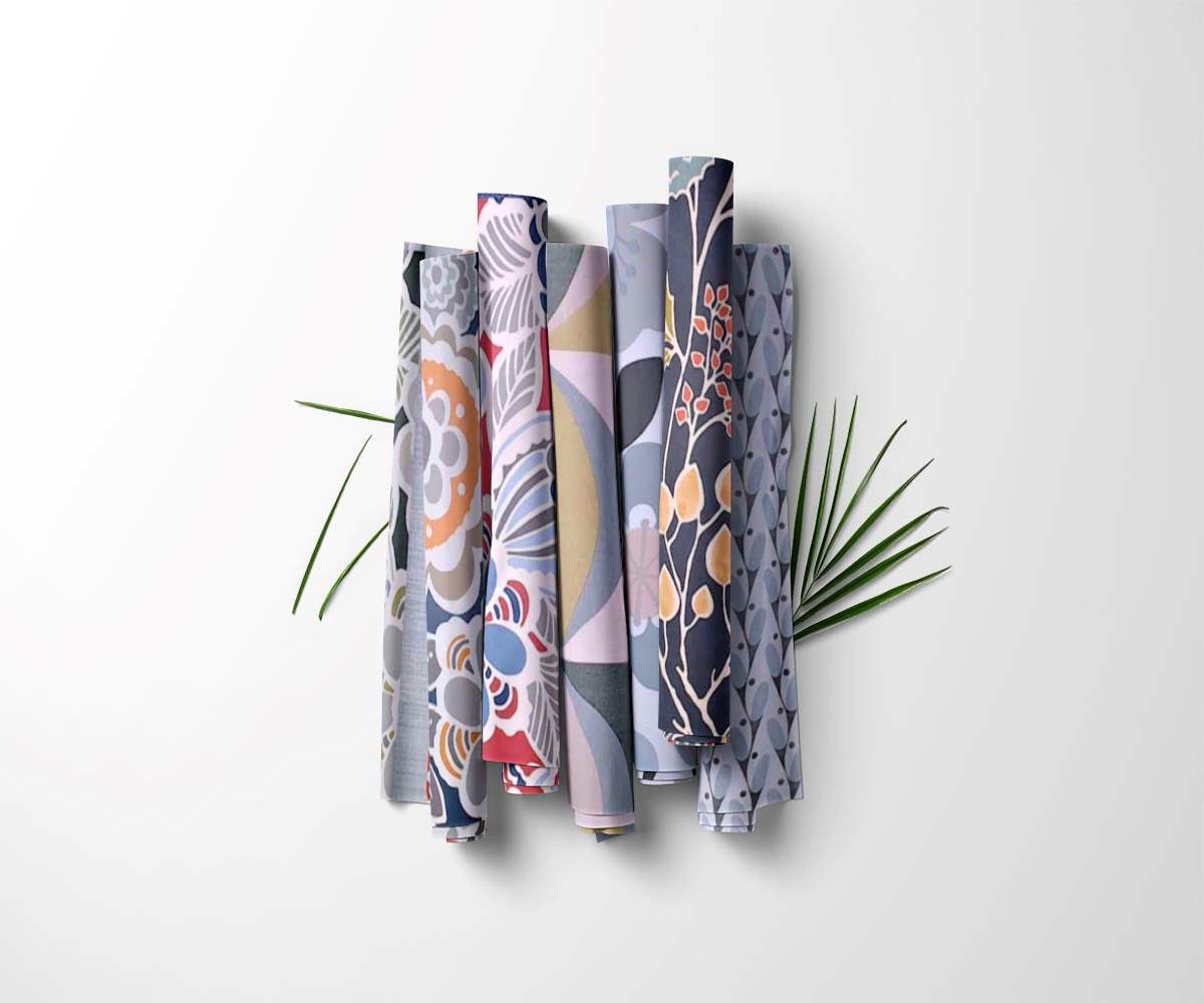 Retro Style Vintage Unpasted Wallpaper Sample Sheets for Crafting, Junk Journals, Mixed Media and Collage Art Projects