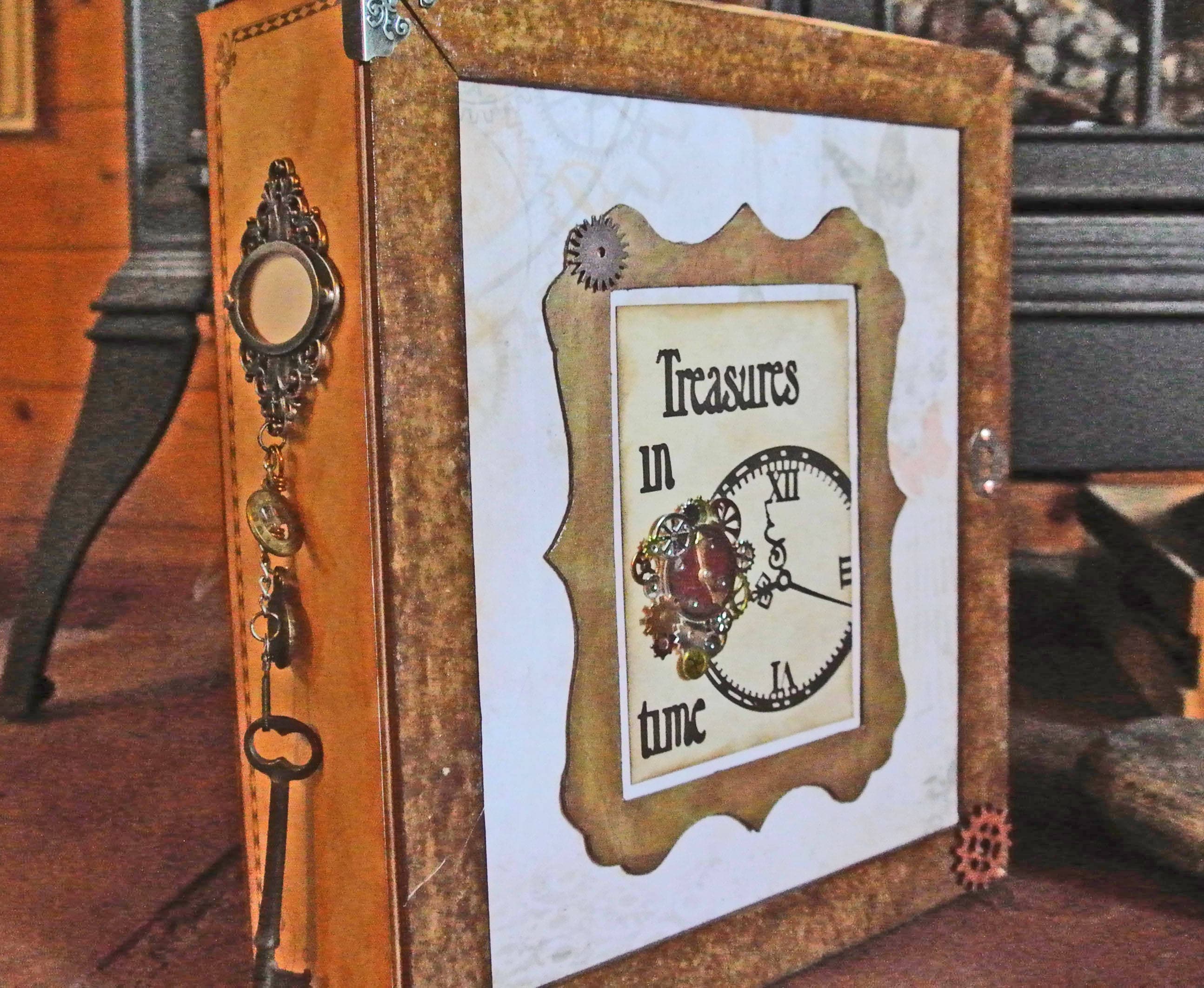 Scrapbook Album, Handmade - Large Album with Storage Case, You Choose the Theme and I'll decorate it for you