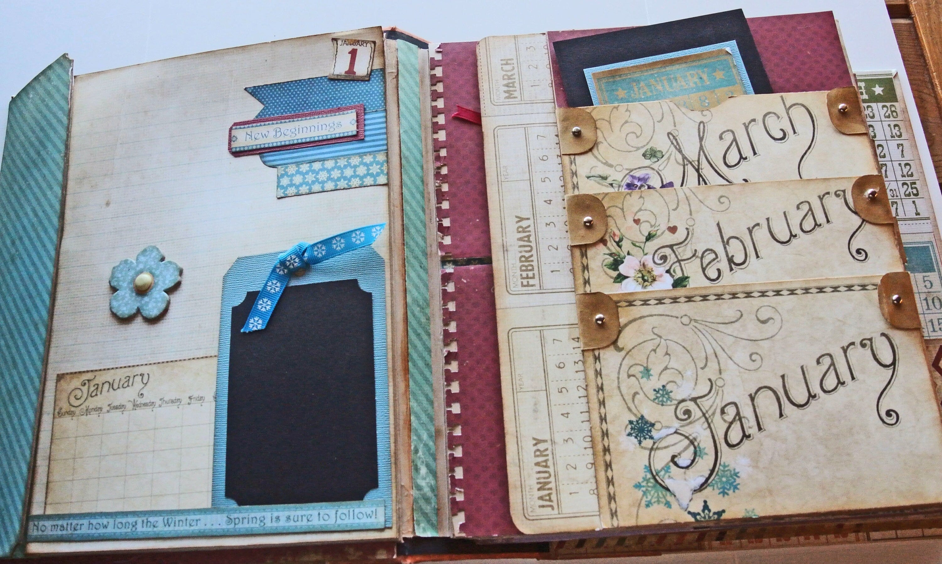 Scrapbook Album, Handmade - Large Album with Storage Case, You Choose the Theme and I'll decorate it for you