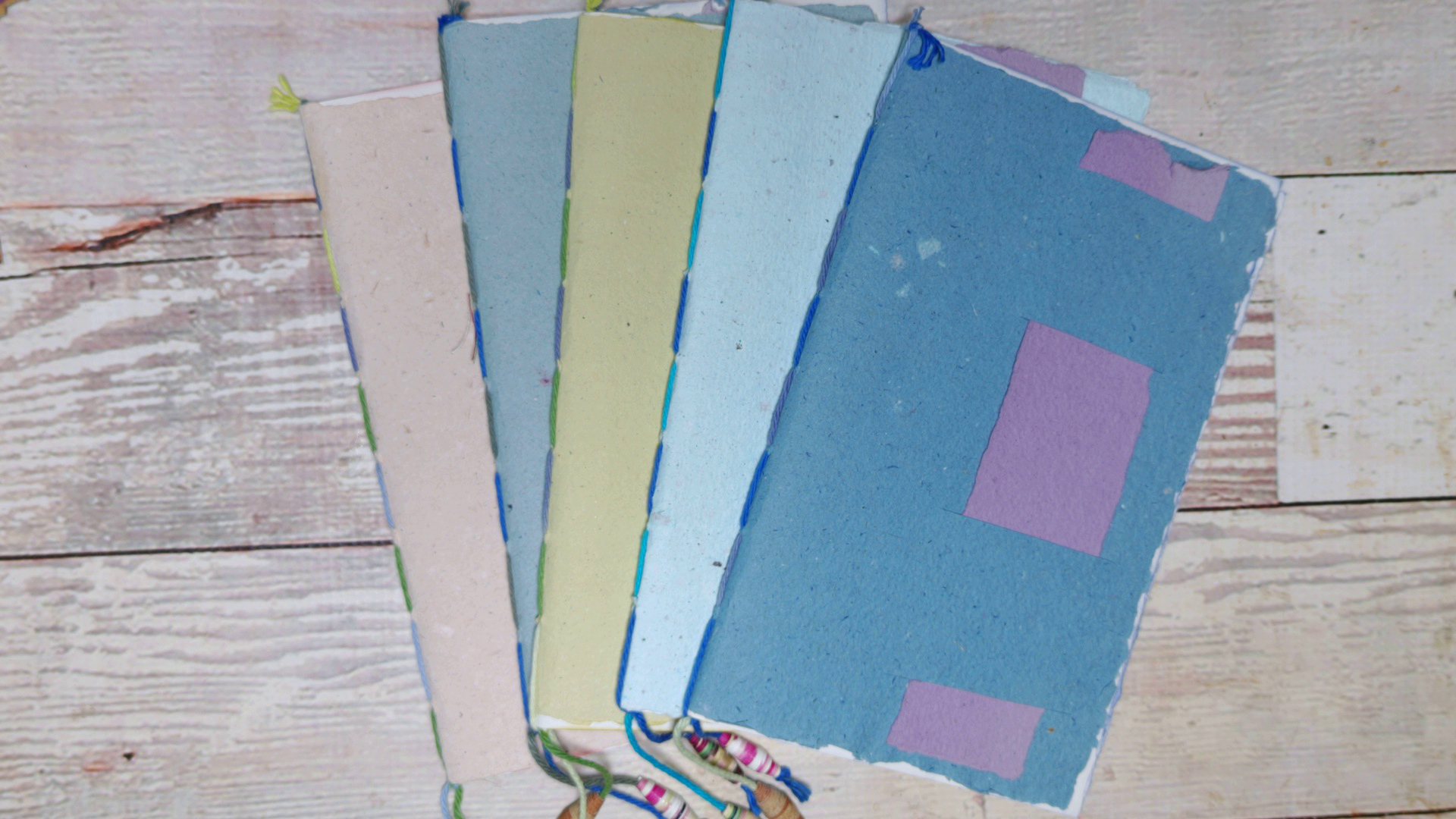 Handmade Paper Journal | Lay-Flat Sketchbook | Eco-Friendly, Artisan Notebook Notebook, Handmade Paper Cover