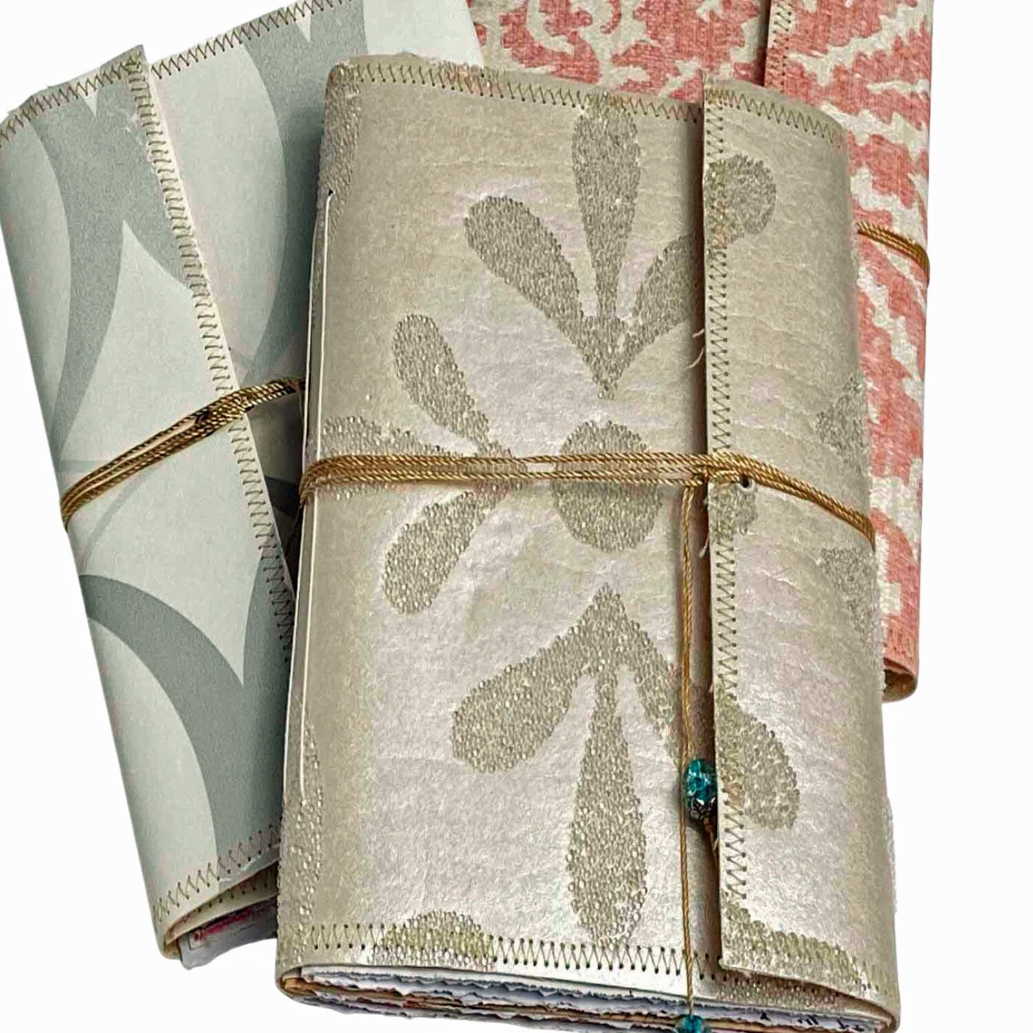 Soft Cover Handmade Junk Journal, Wallet Style, Fits in your Purse