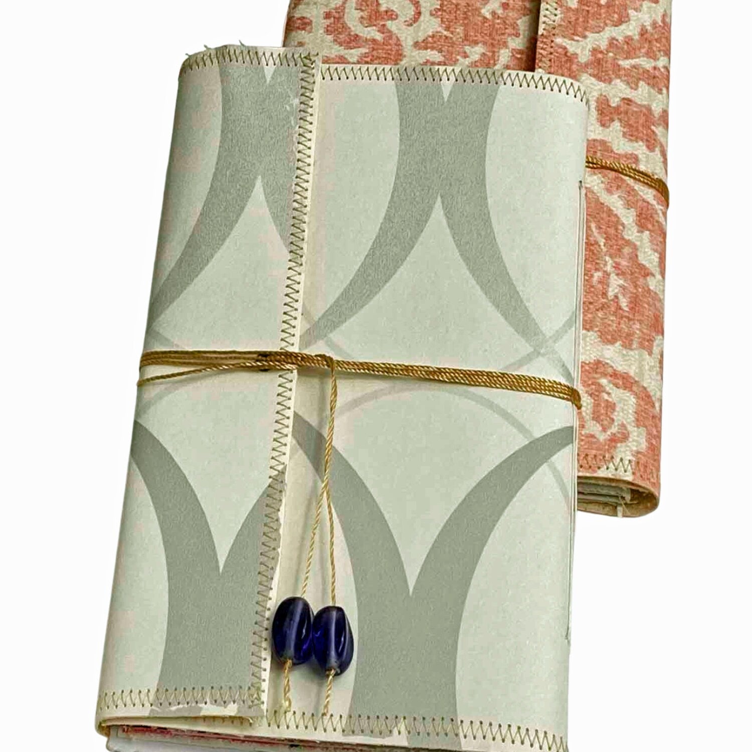 Soft Cover Handmade Junk Journal, Wallet Style, Fits in your Purse