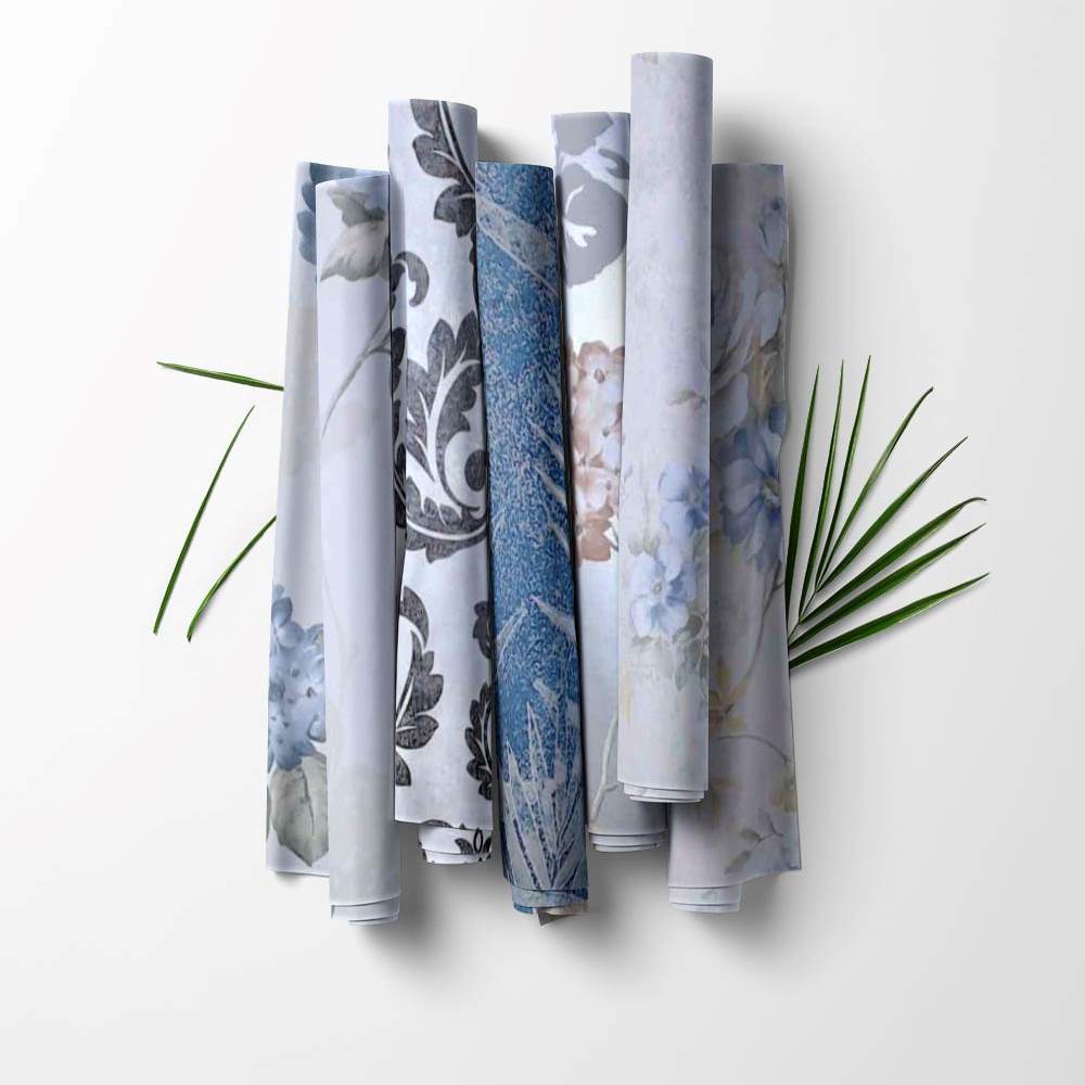 Arbor Rose Theme Unpasted Wallpaper Sample Sheets for Crafts, Junk Journals, Mixed Media and Collage Art Projects