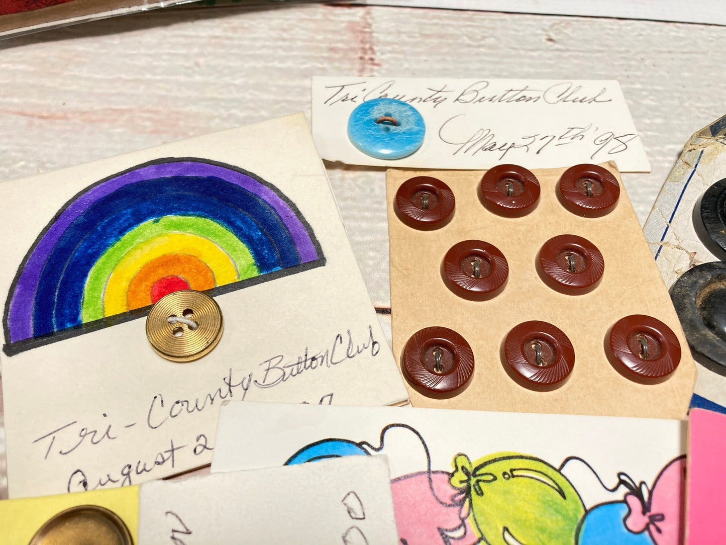 Vintage Button Collection, Variety Pack