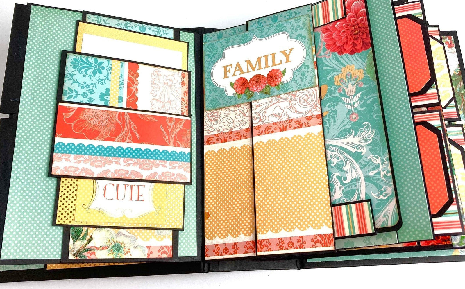 Wedding Photo Album or Special Occasion Memory Book, Personalized Mini Album, Custom Scrapbook, with Your Name on the Cover