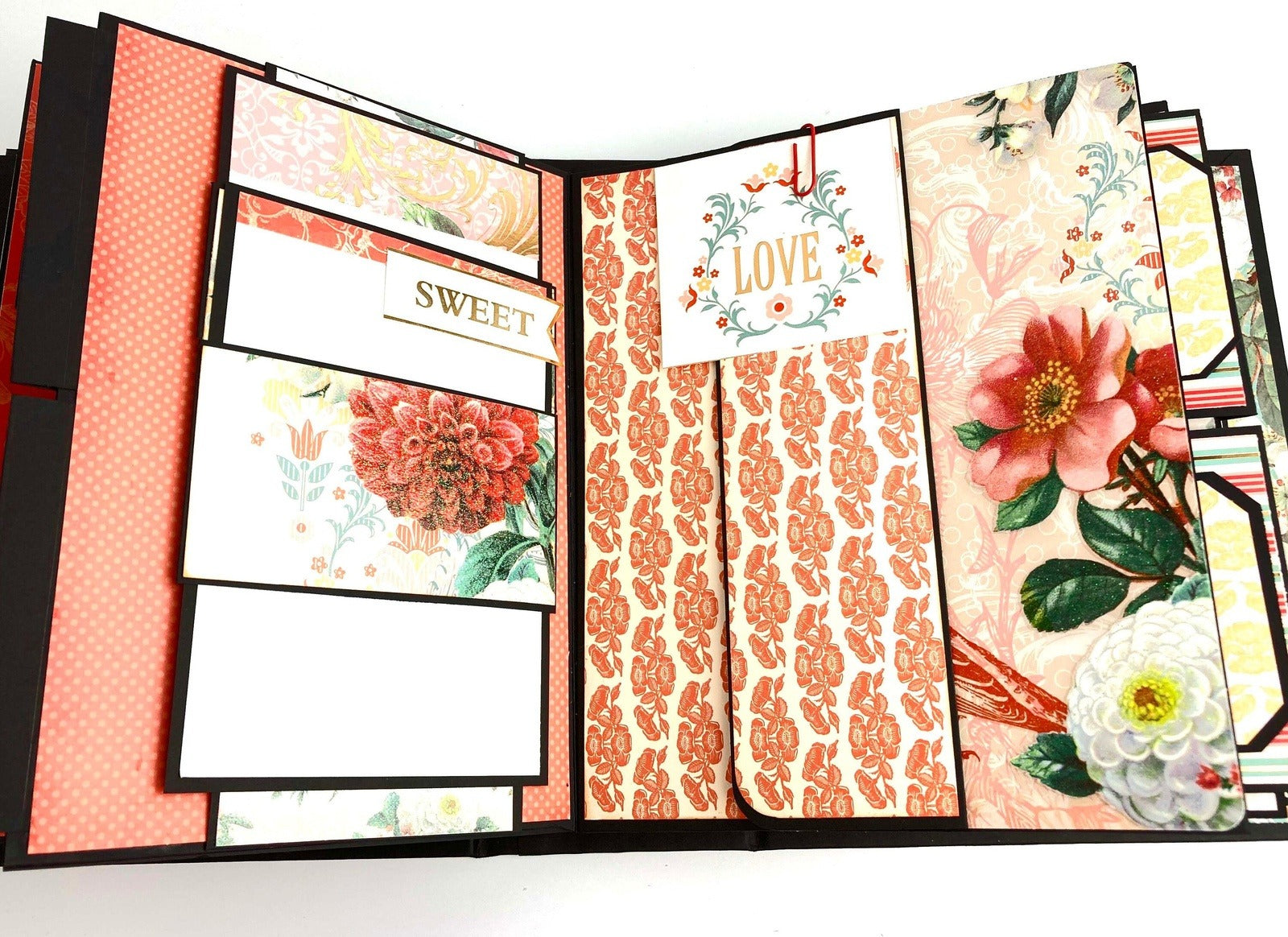 Wedding Photo Album or Special Occasion Memory Book, Personalized Mini Album, Custom Scrapbook, with Your Name on the Cover