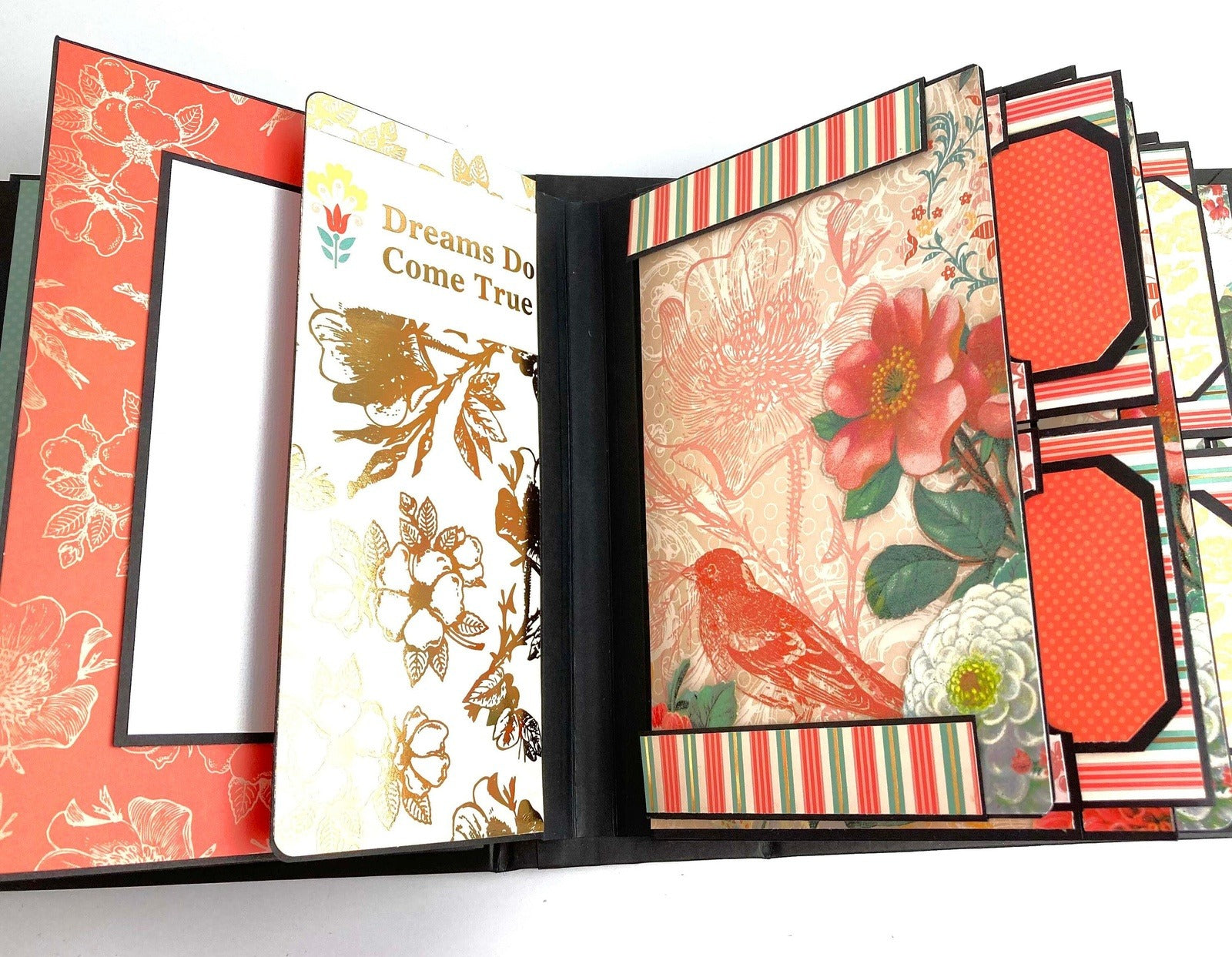 Wedding Photo Album or Special Occasion Memory Book, Personalized Mini Album, Custom Scrapbook, with Your Name on the Cover