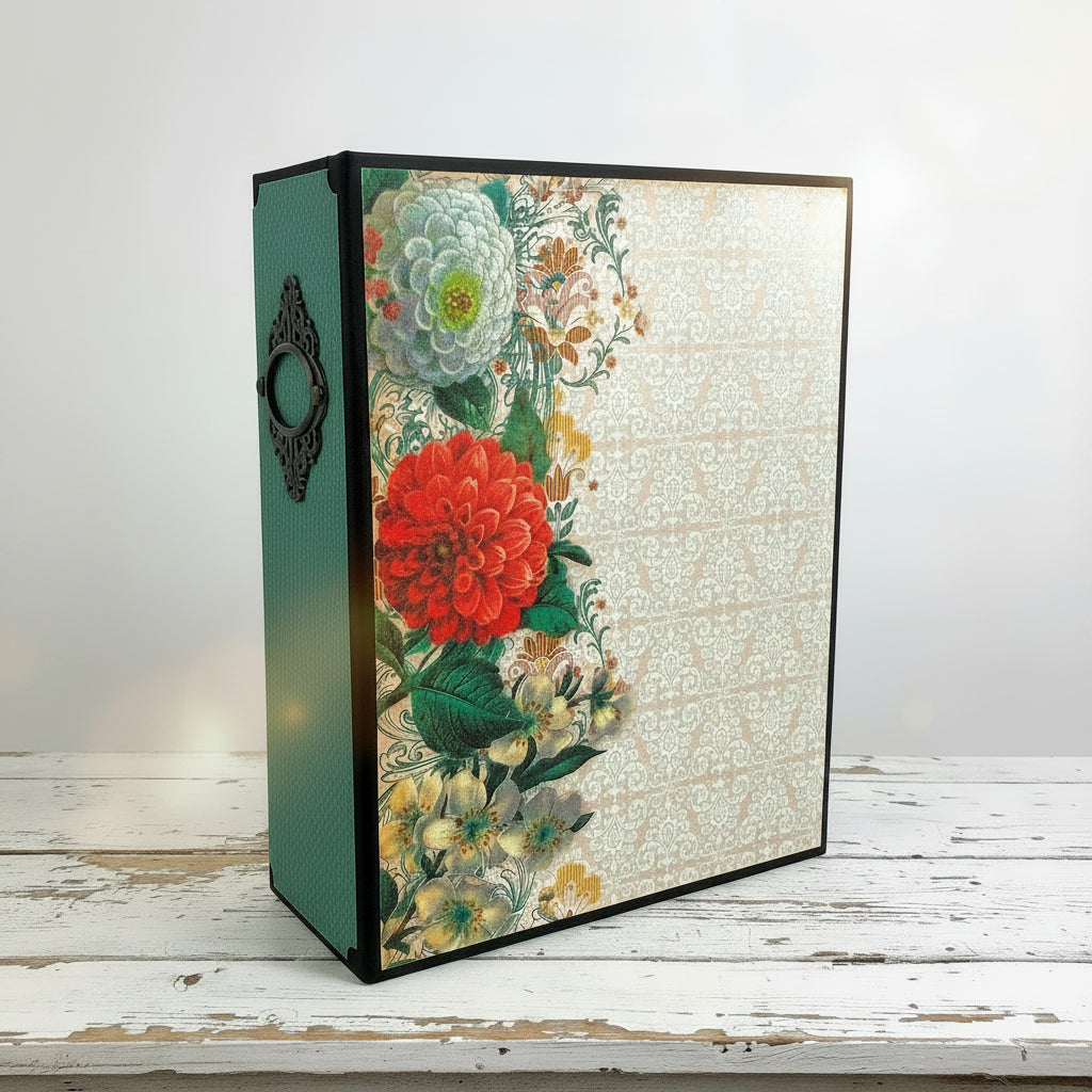 Wedding Photo Album or Special Occasion Memory Book, Personalized Mini Album, Custom Scrapbook, with Your Name on the Cover