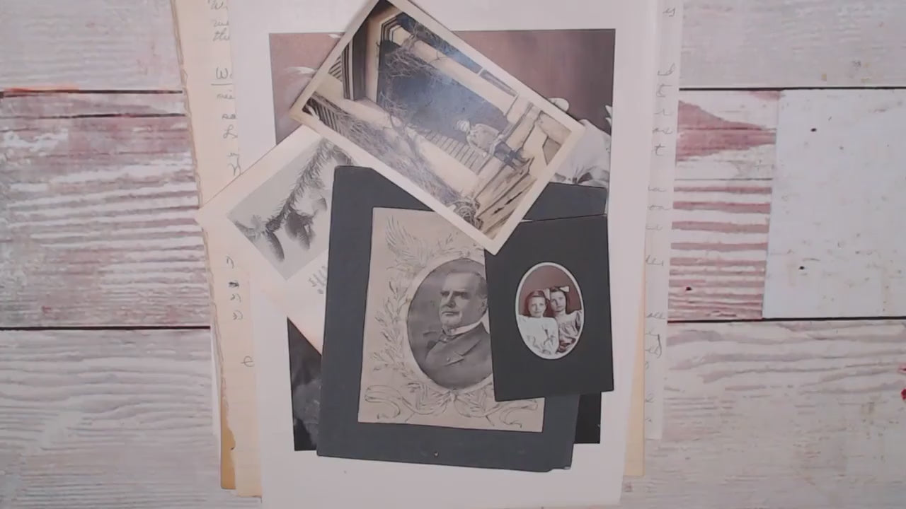 50-Piece Vintage Junk Journal Pack, Papers and Antique Ephemera from my Personal Collection| Destash - Antique photos, Postcards & papers