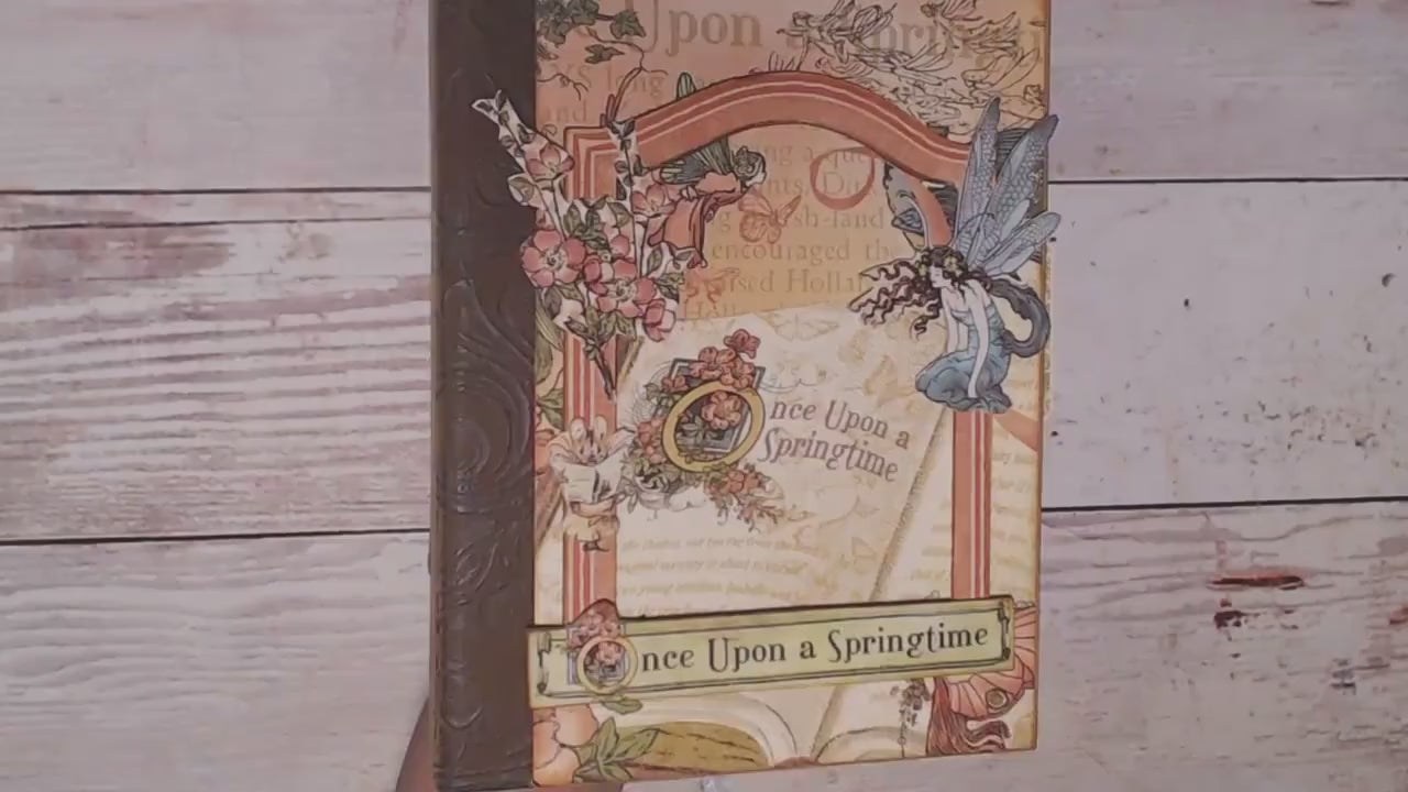 Fairy Tale Mini Photo Album, Springtime, Fairycore, to document your garden, spring celebrations, and springtime memories