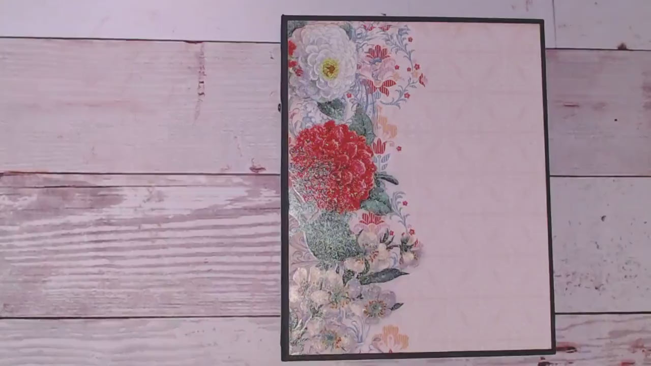 Wedding Photo Album or Special Occasion Memory Book, Personalized Mini Album, Custom Scrapbook, with Your Name on the Cover