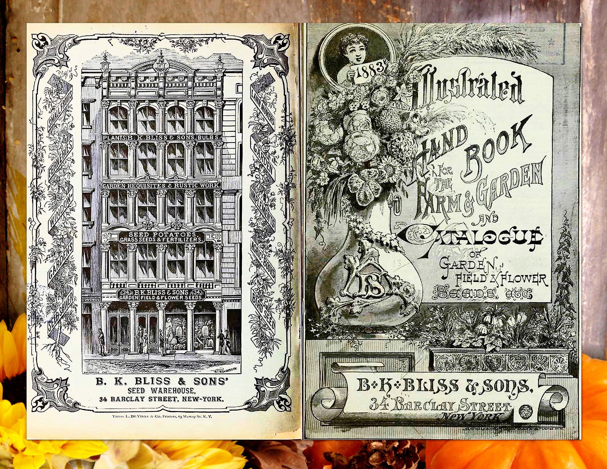 DIY Planner for your Garden, Botanical Junk Journal Kit, Collage Papers  | Digital Download