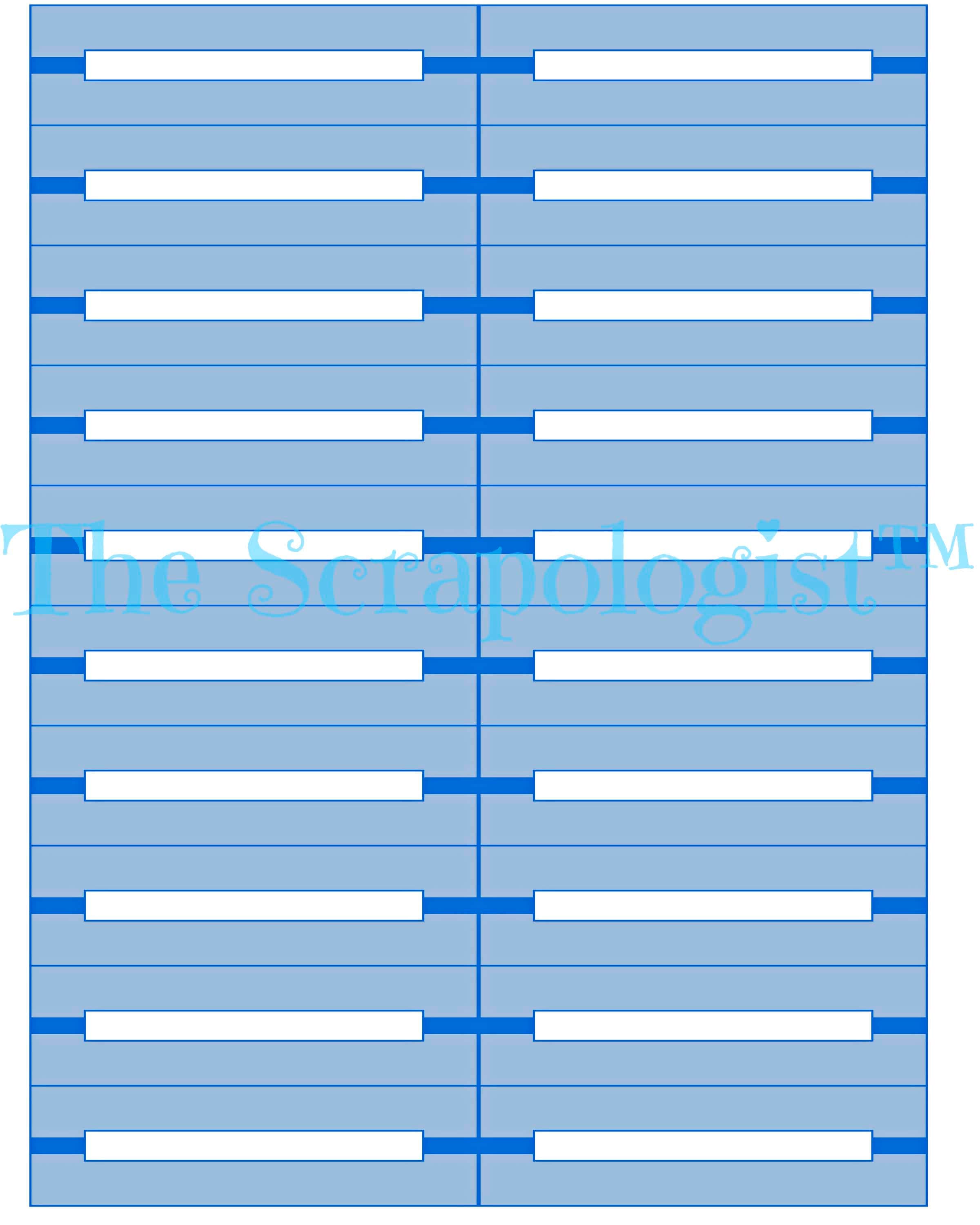 Jukebox Title Strips | .pdf and .jpg version