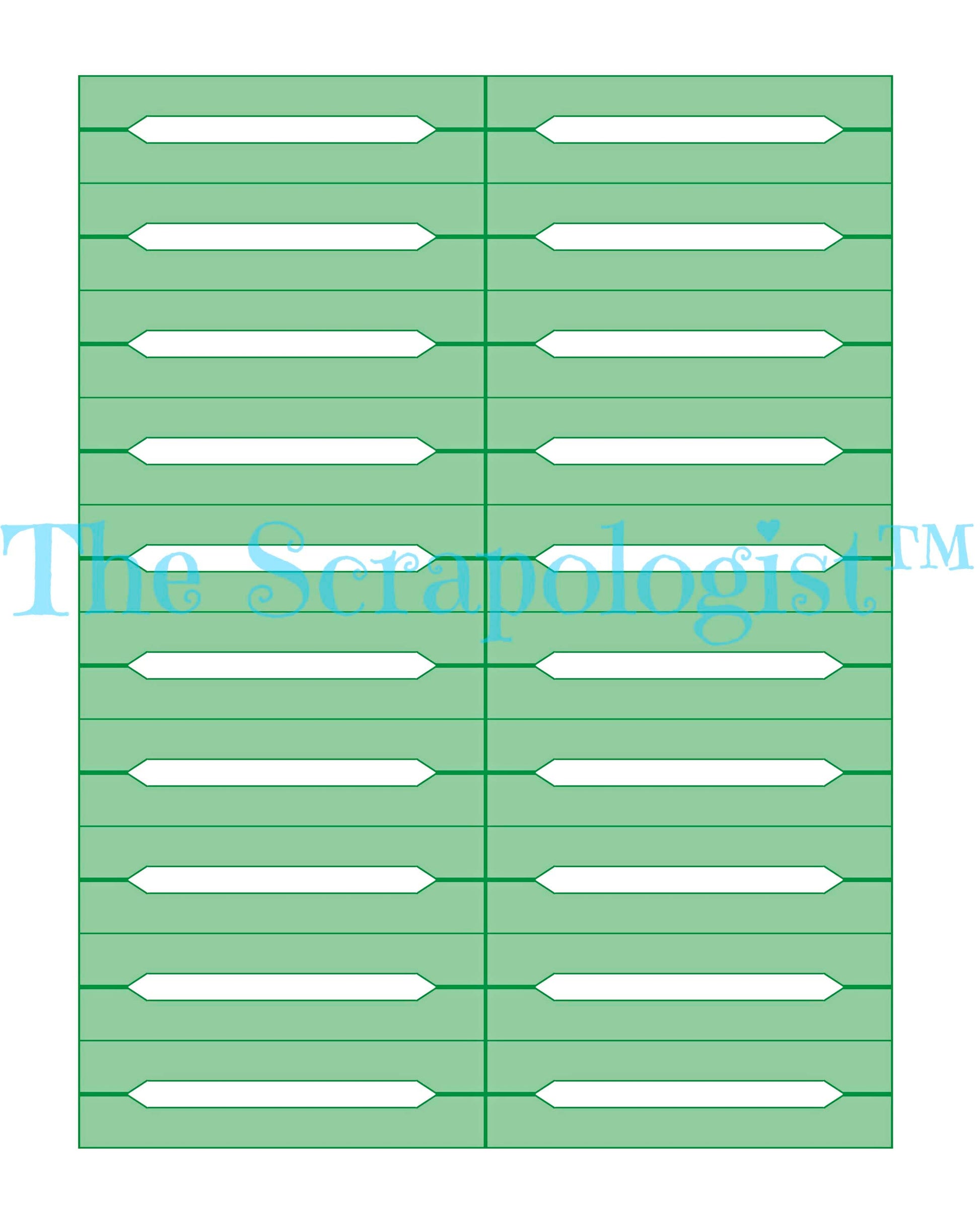 Jukebox Title Strips | .pdf and .jpg version