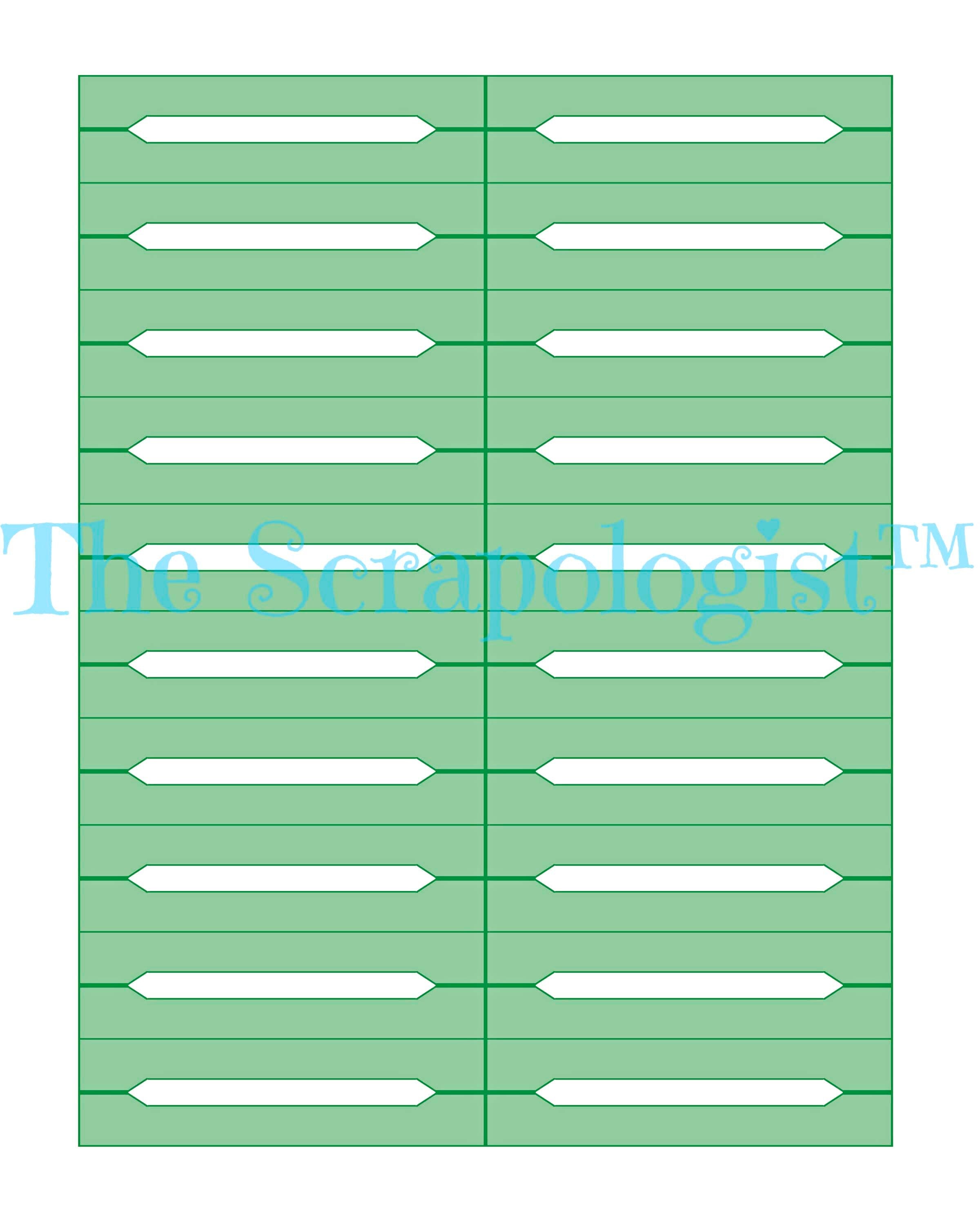 Jukebox Title Strips | .pdf and .jpg version