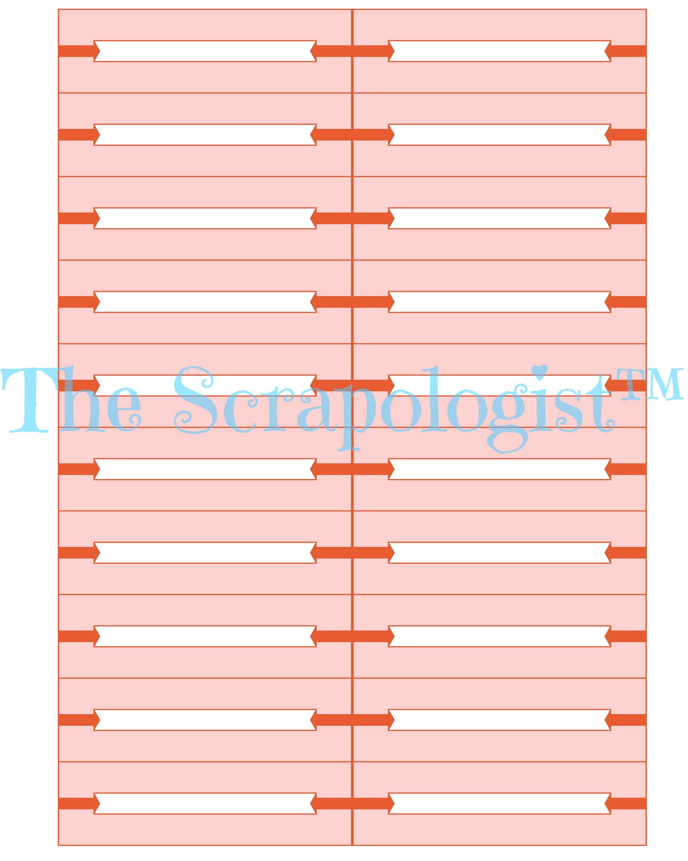 Jukebox Title Strips | .pdf and .jpg version