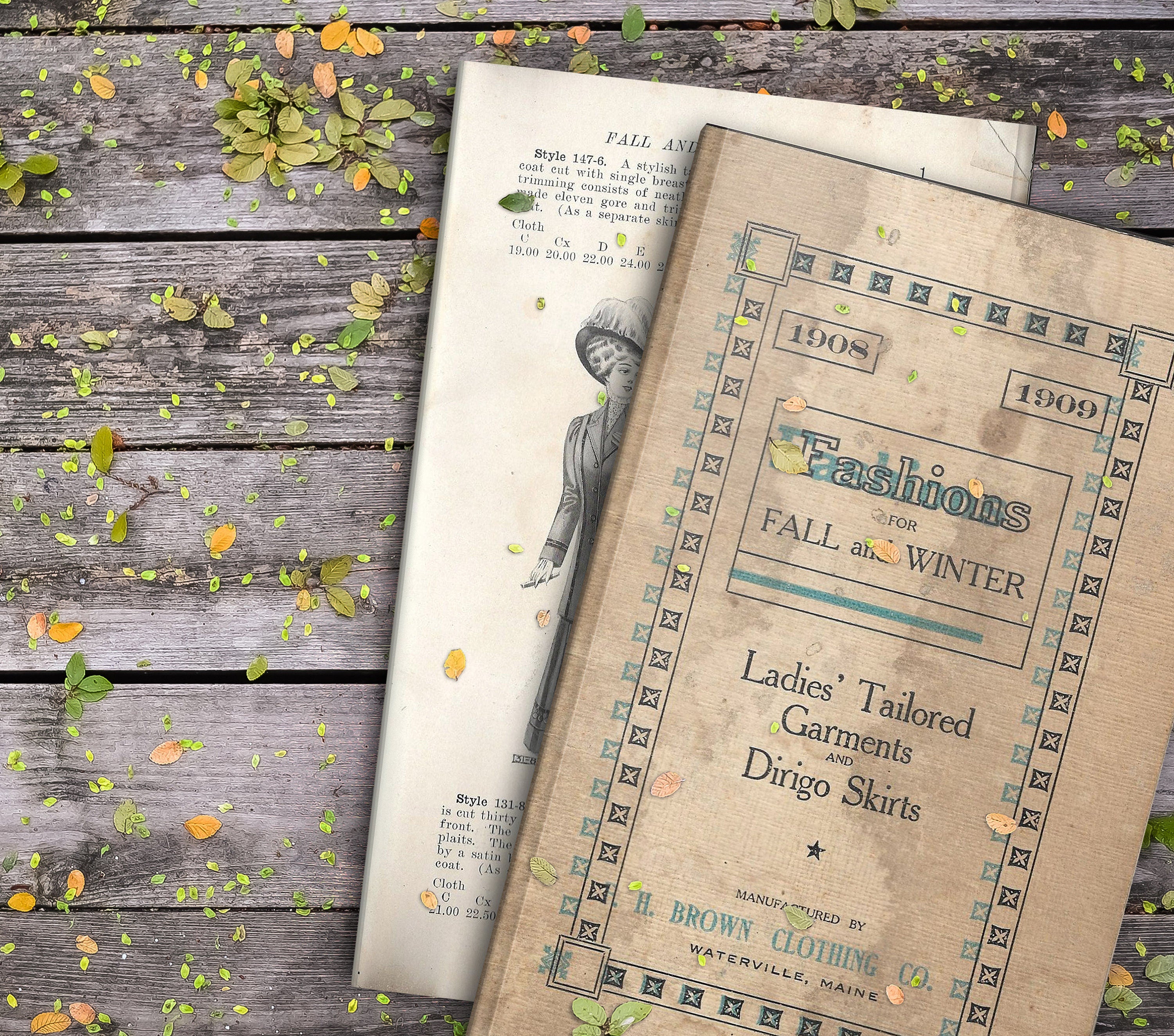 1800s Women's Fashions Magazine, Junk Journal Kit, Collage Pages | Digital Download