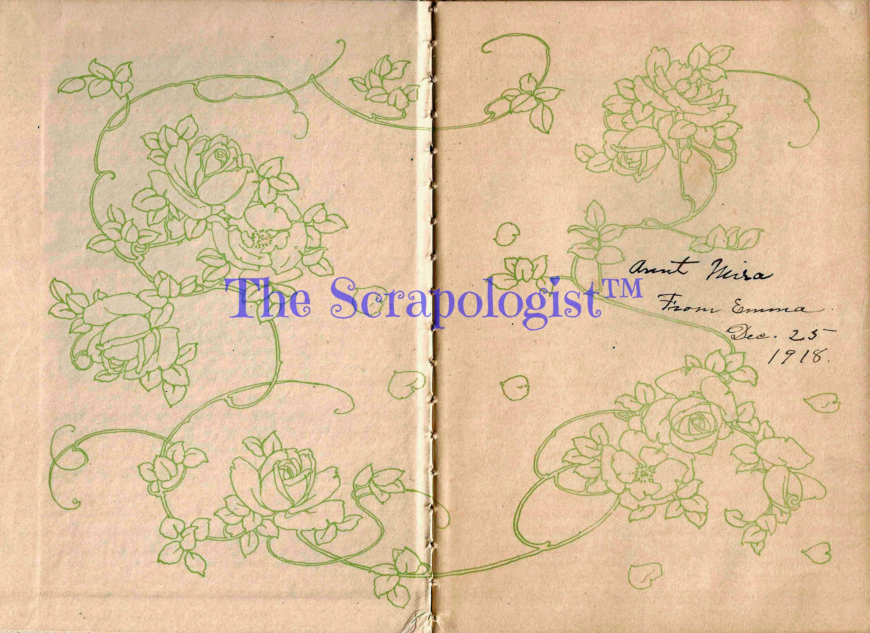 Book of Violets, Victorian Poetry illustrated with color paintings, DIY Junk Journal or Mini Album Kit, Collage Papers | Digital Download