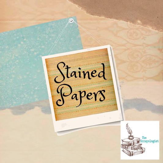 Coffee- and Tea-Stained papers, Page Inserts, Collage Papers for Junk Journals and Mixed Media | Digital Download